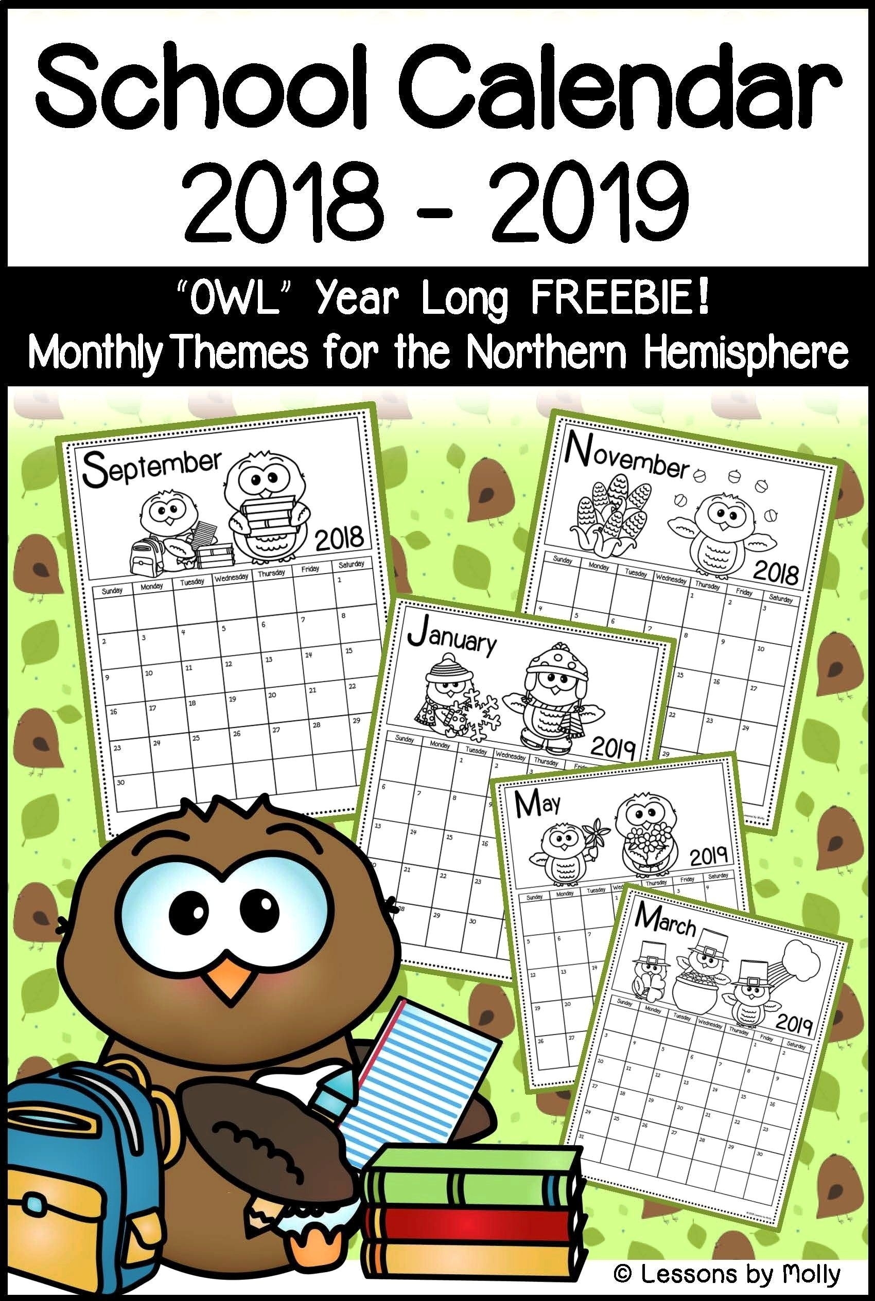 Free School Calendar | First Grade Friends | Calendar Skills