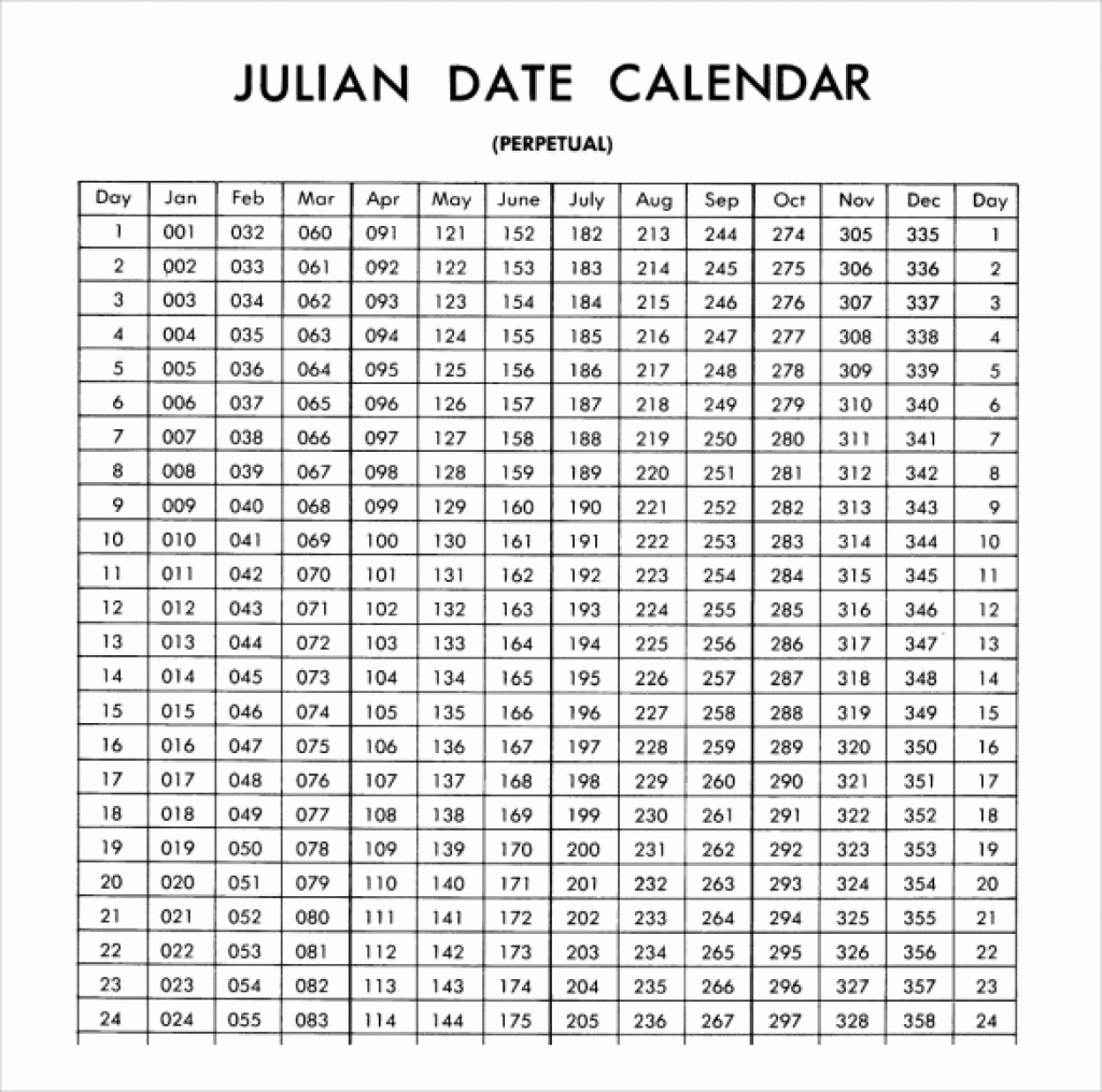 Fresh 46 Illustration Julian Calendar019 | Blank &amp; Printable