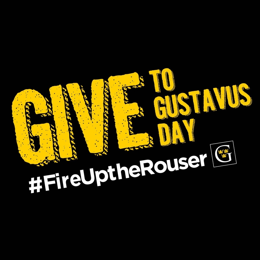 Give To Gustavus Day - November 2, 2017 At 6 A.m. To 9 P.m.