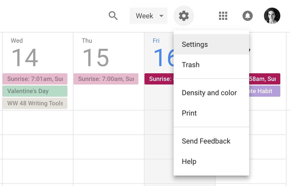 Google Calendar Email Agenda 1 • Dotto Tech