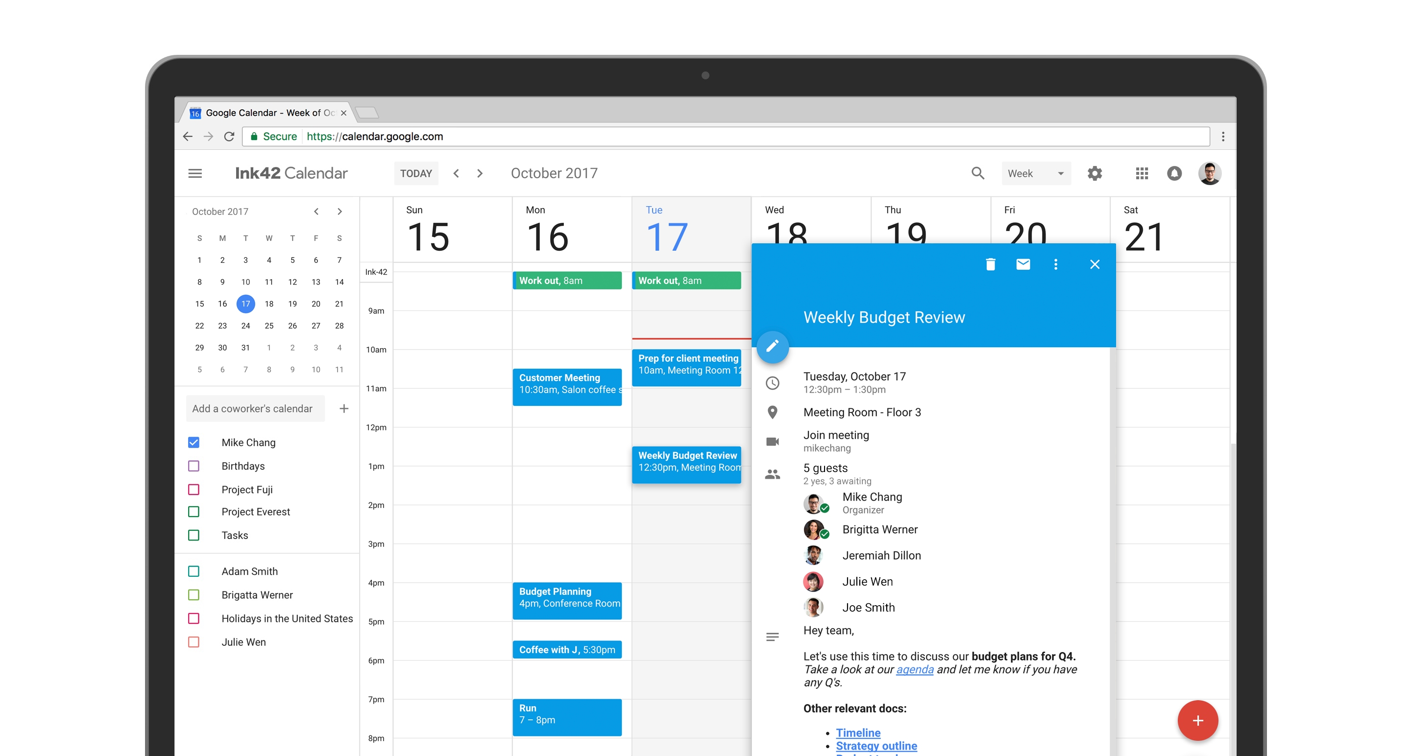 Google Calendar On The Web Gets A Fresh New Look | Techcrunch