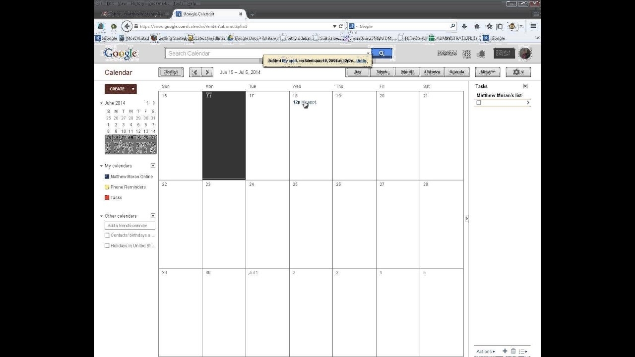 Google Calendar - Setting The Custom View To 4 Weeks