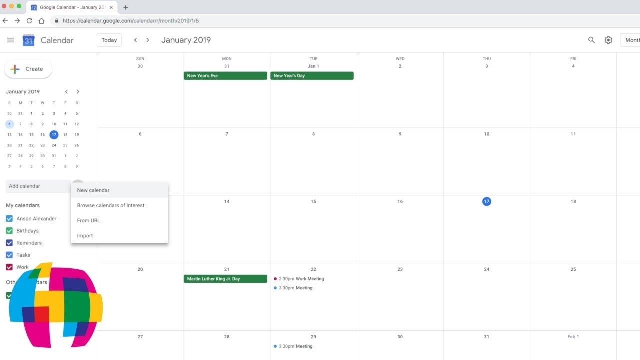 Google Calendar Tutorial 2019 - Quick Start Training
