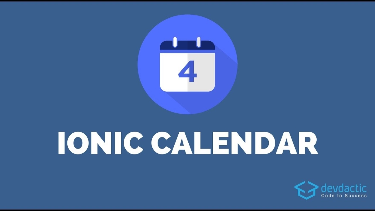 Ionic 3 Calendar Week Month Calendar Printable