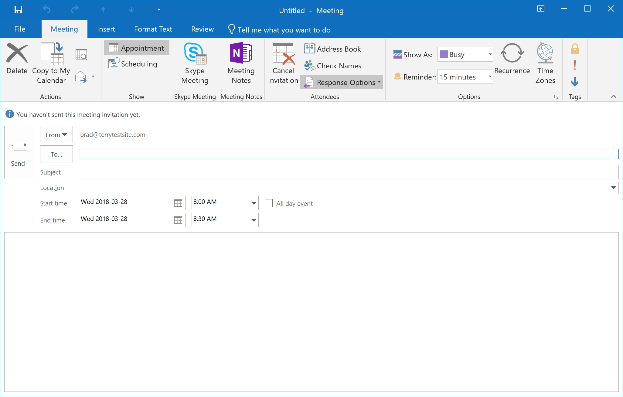 How To Manage Recurring Meetings In Outlook 2016 - Hostpapa