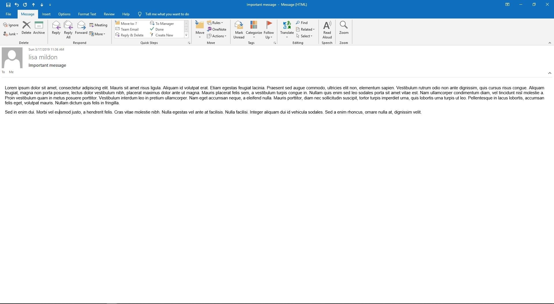 How To Print An Outlook Email In A Different Font Size