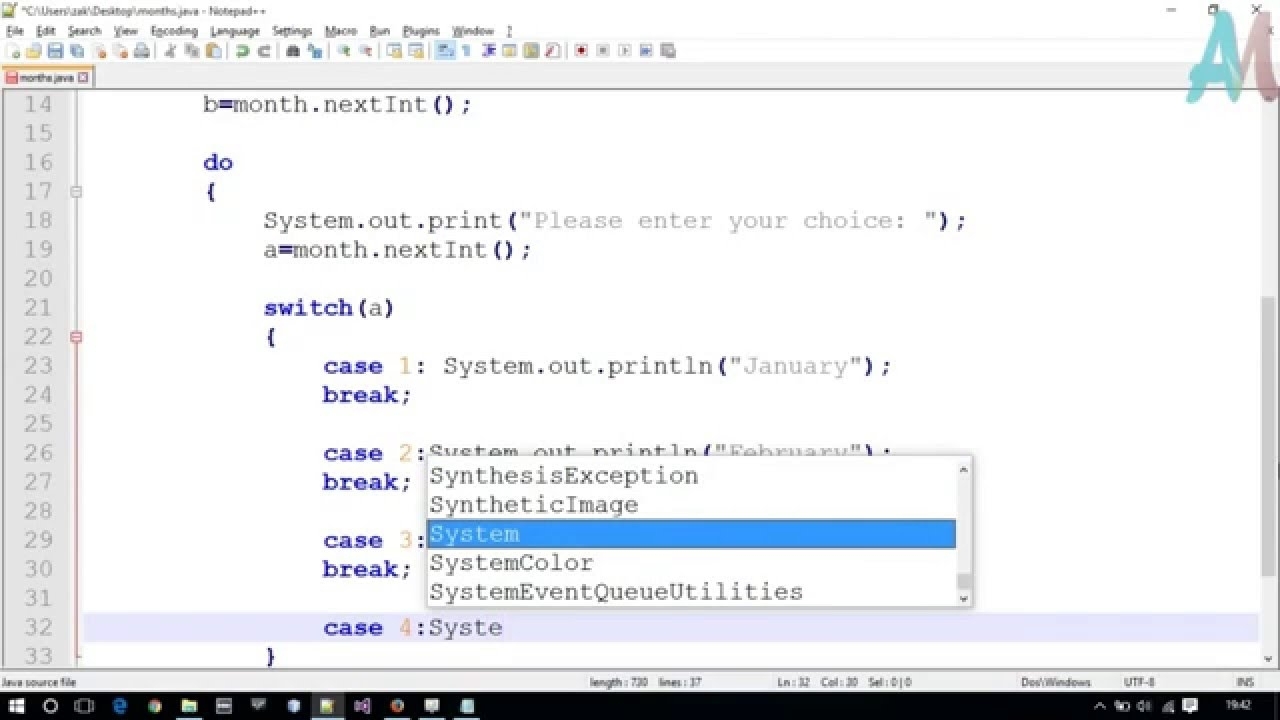 How To Print Months In Java