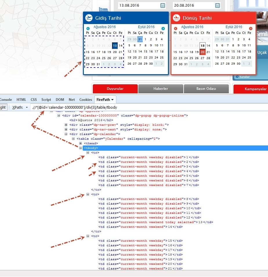 How To Select A Date From Datepicker Using Selenium 1 