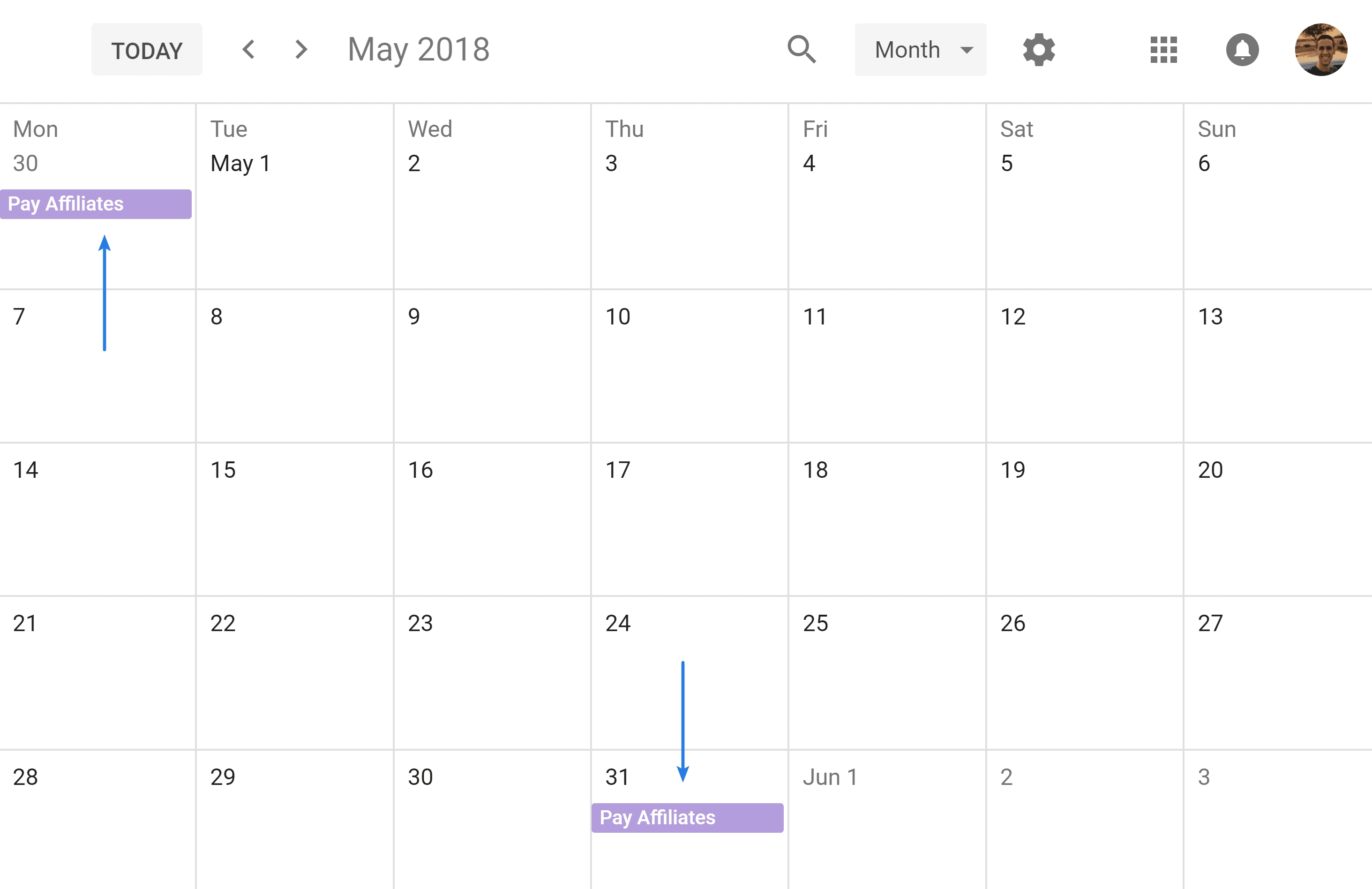 How To Set Up Repeating Event In Google Calendar On Last Day