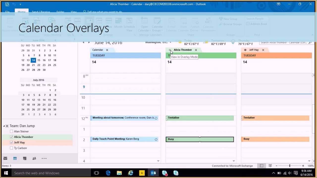 How-To: Use The Outlook 2016 Calendar