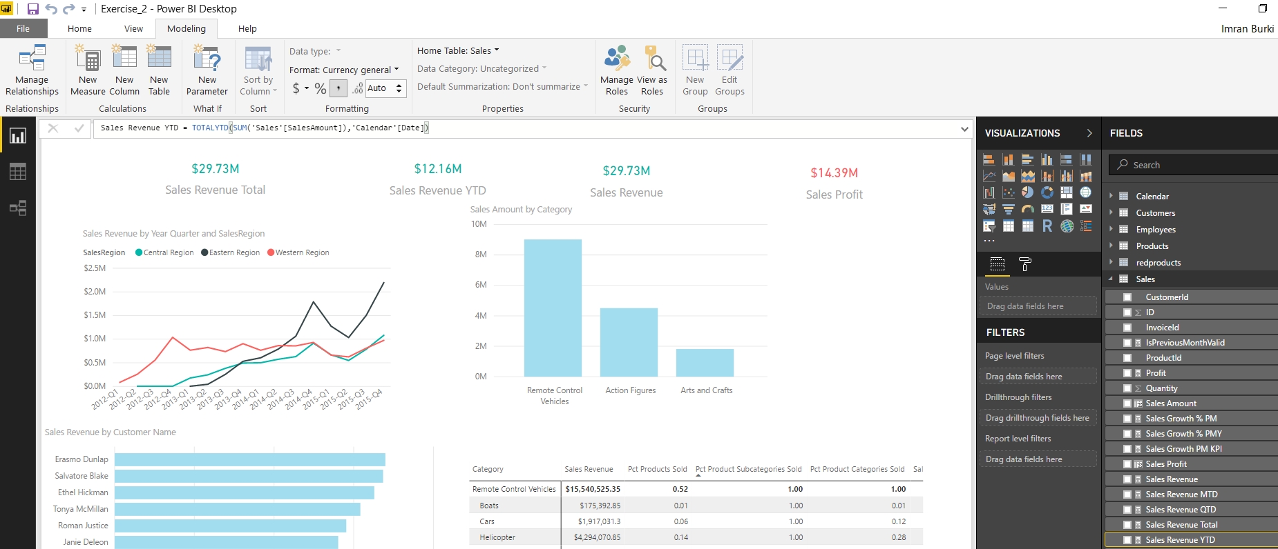 How To Use Time Intelligence In Power Bi Using Dax