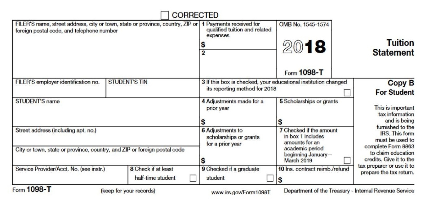 Important 1098-T Changes – Griffon Weekly