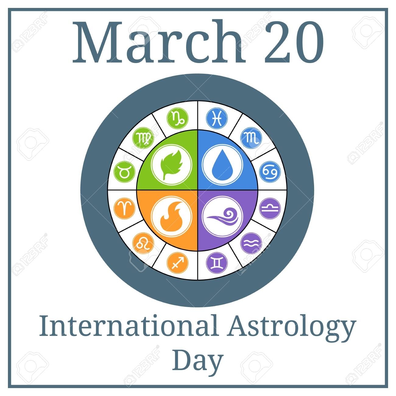 International Astrology Day. March 20. March Holiday Calendar