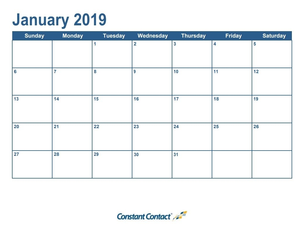 It&#039;s Here: Your 2019 Email Marketing Calendar | Constant Contact