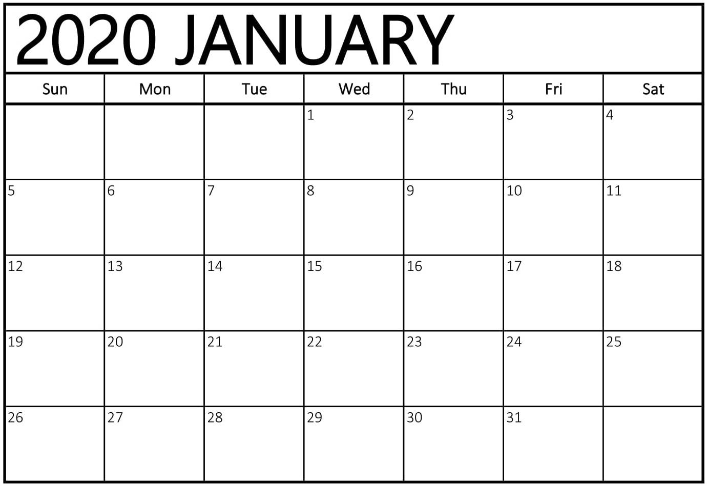 January 2020 Calendar New Zealand - Cerno.mioduchowski