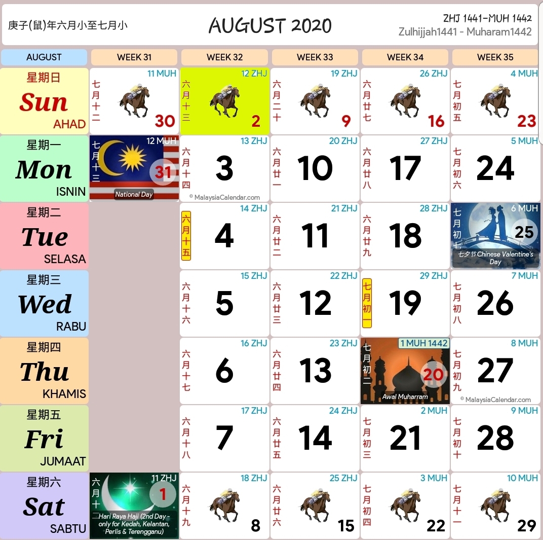 Kalendar 2020 - Cerno.mioduchowski