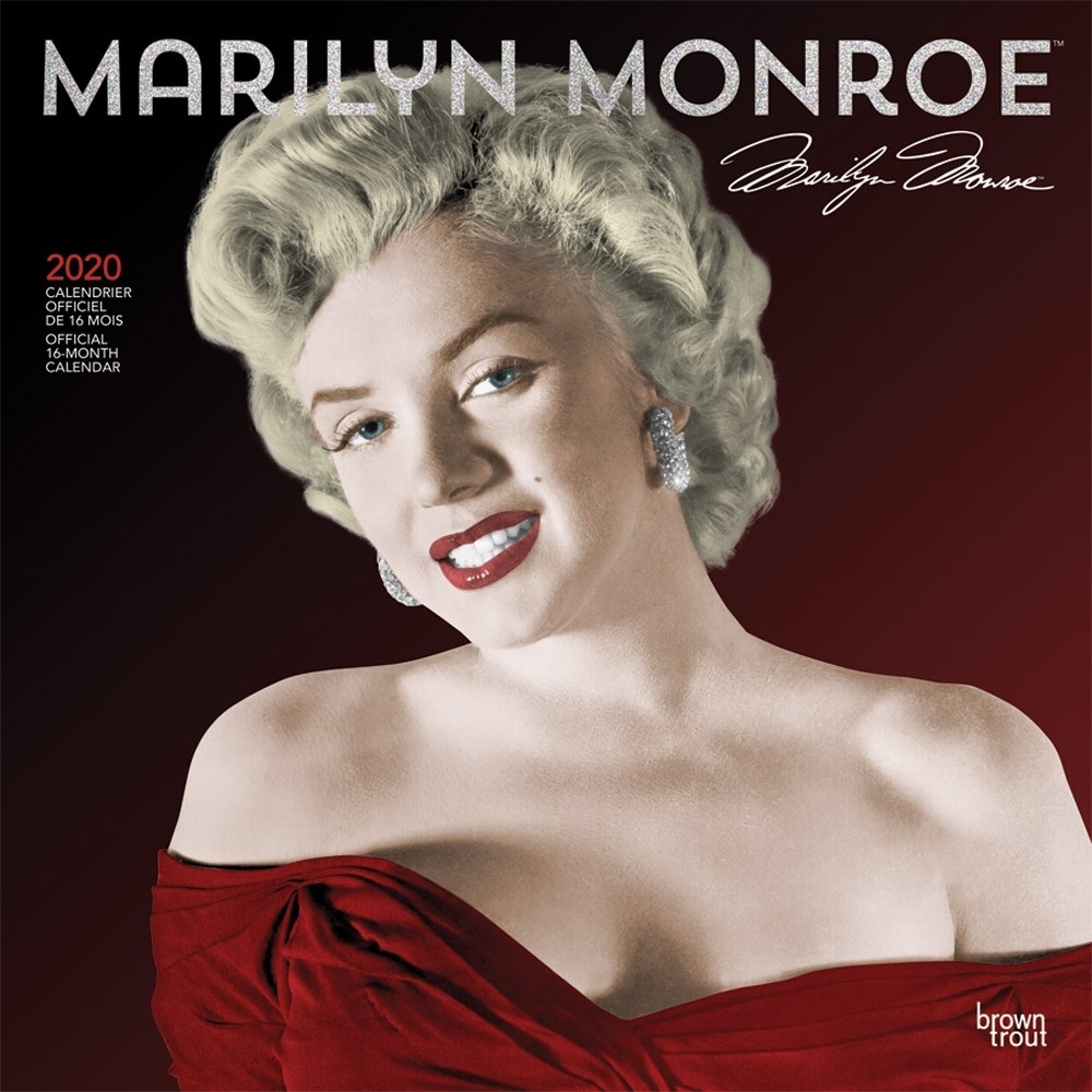 Marilyn Monroe 2020 12 X 12 Inch Monthly Square Wall