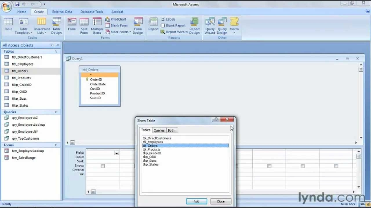 Microsoft Access: How To Use The Date/time Functions | Lynda Tutorial