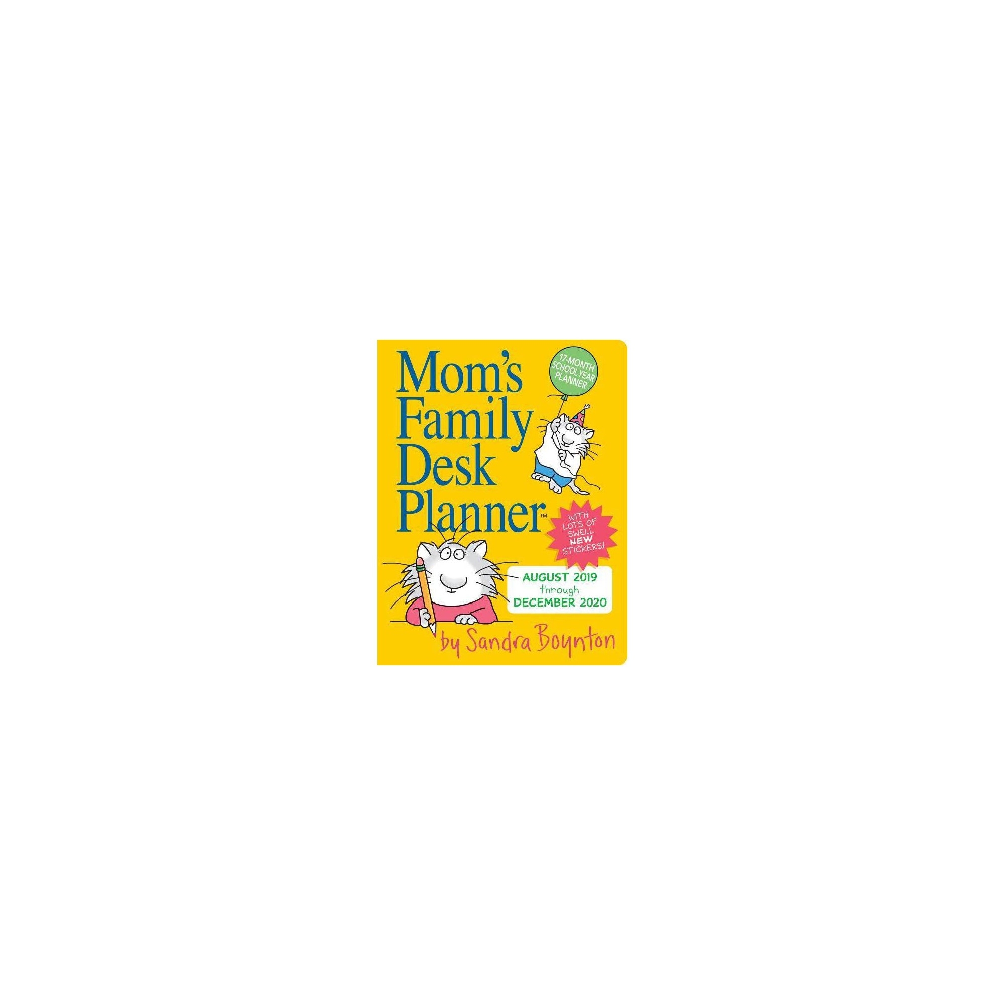 Mom&#039;s Family Desk Planner Calendar 2020 -Sandra Boynton