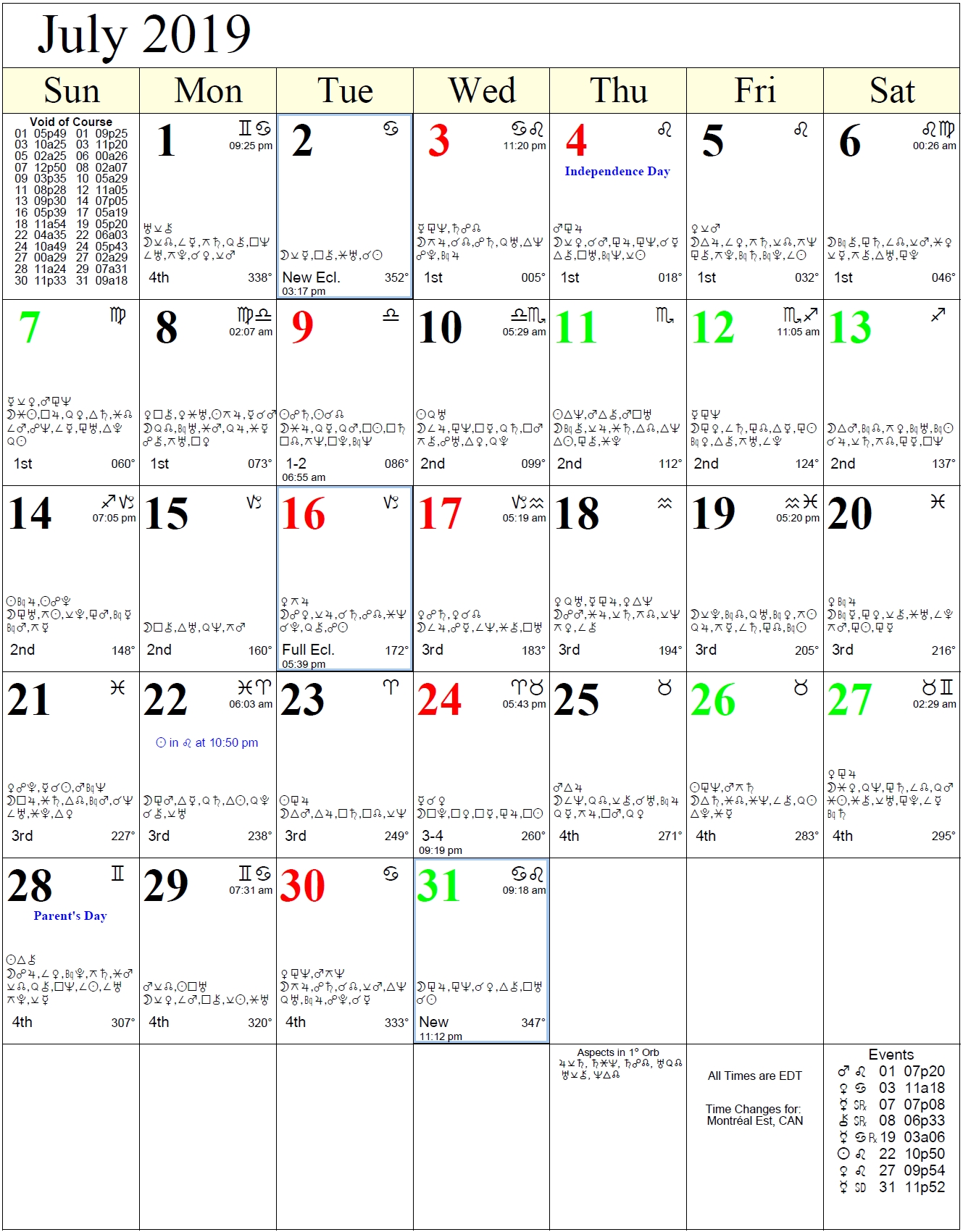 Calendar Astrological Signs 2024 - Calendar 2024 Ireland Printable