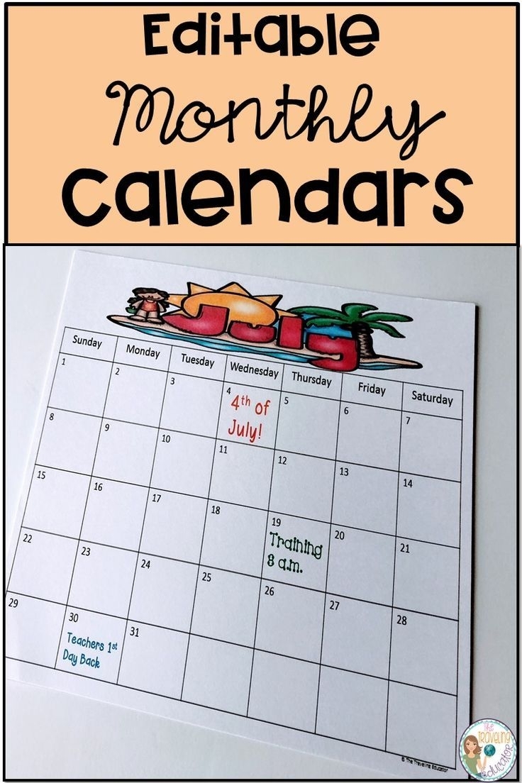 free printable calendars for first grade month calendar