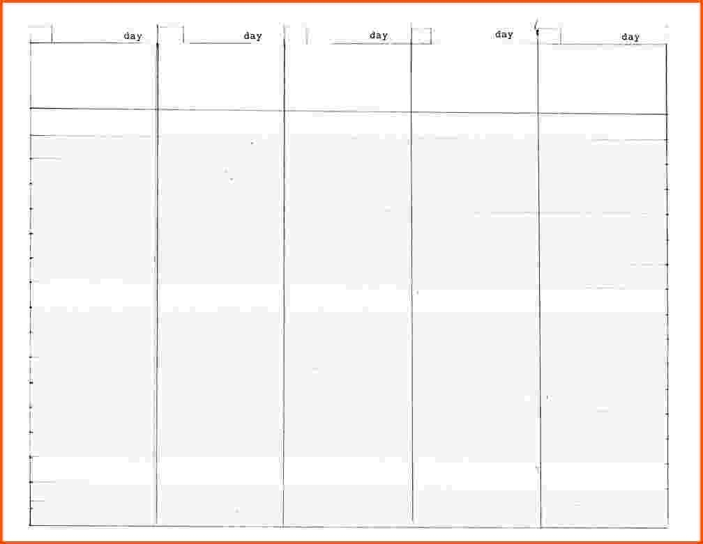 Monthly Calendar To Print Image For 5 Week Calendar Template