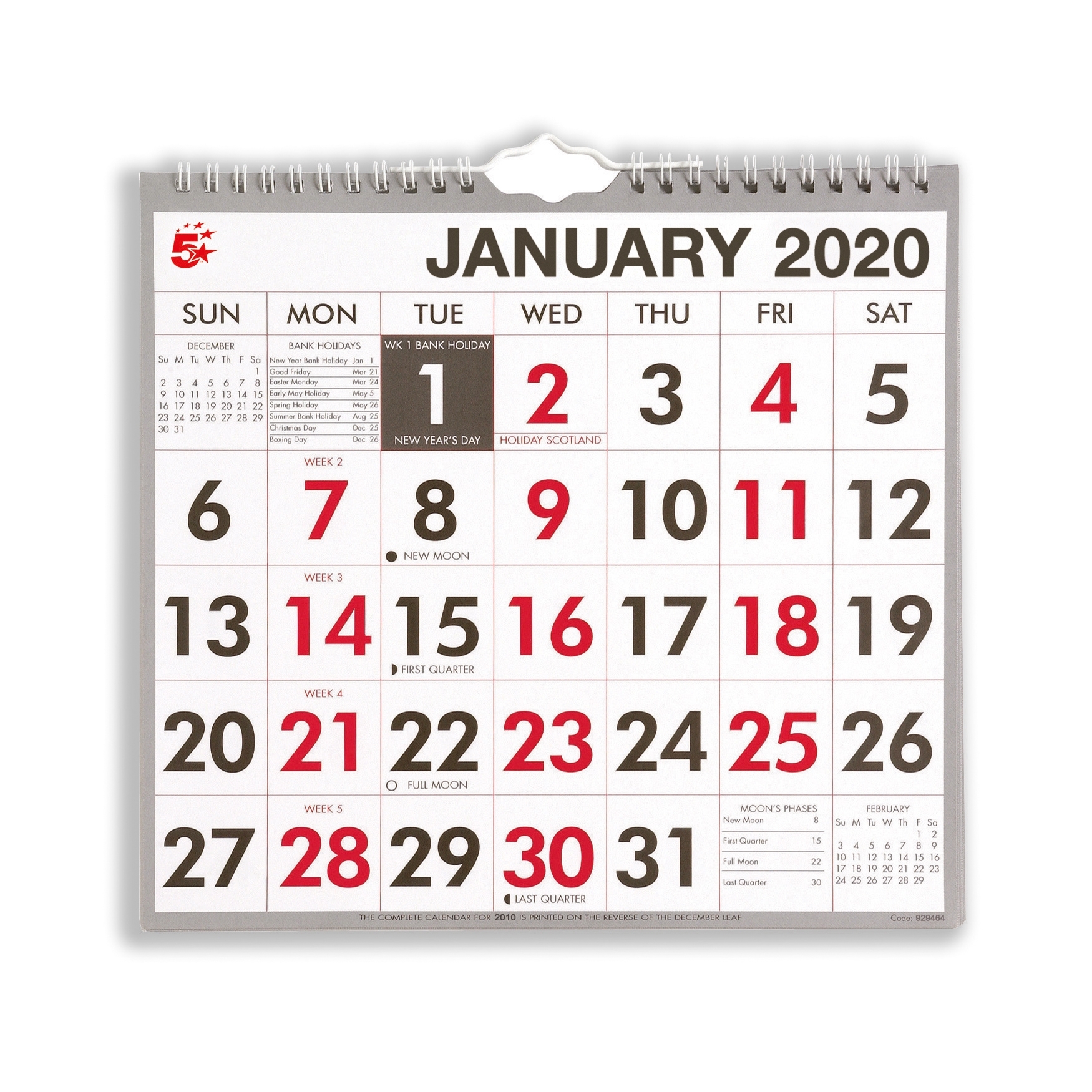 Office Supplies - Office Planning - Calendars