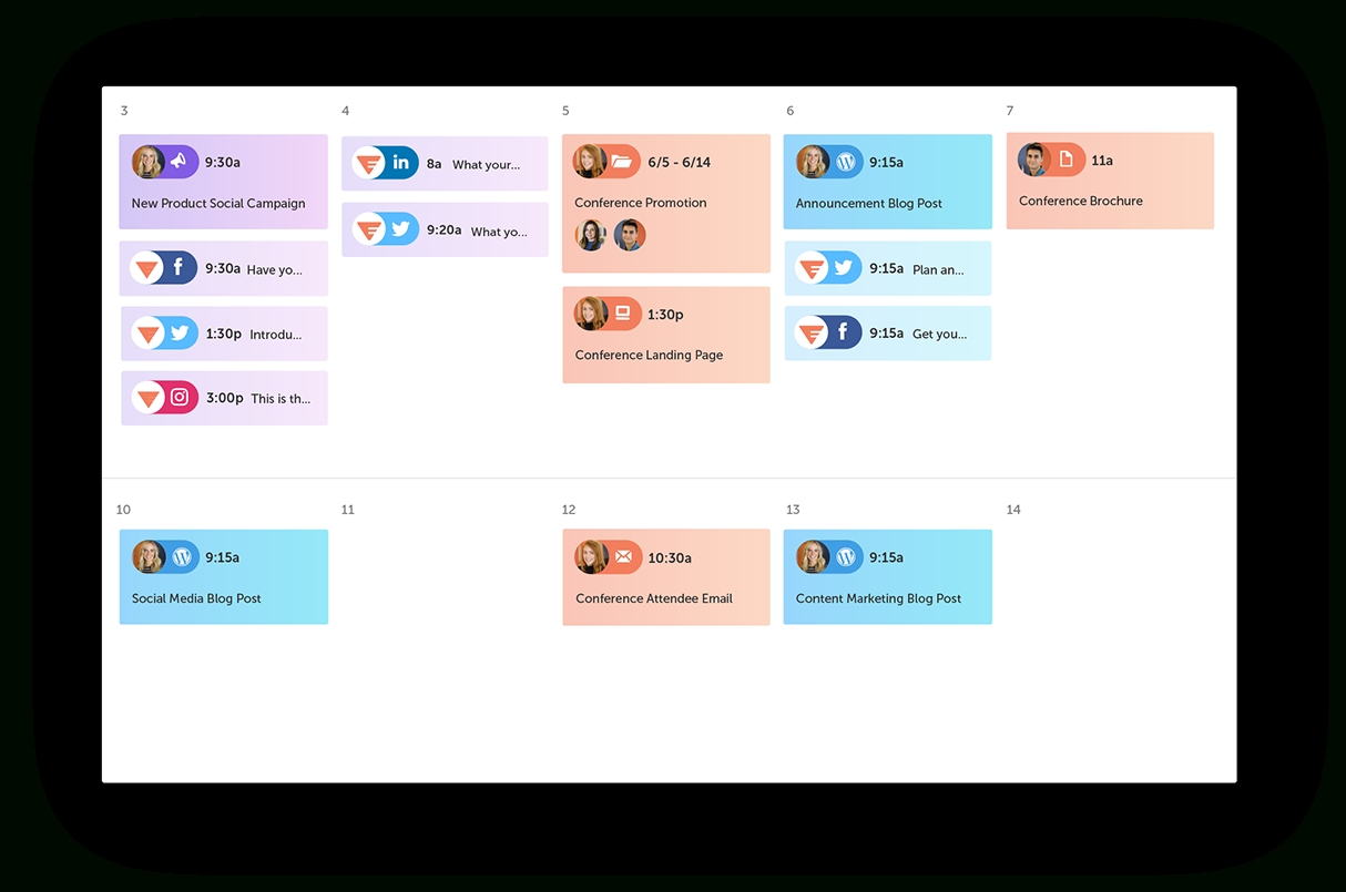 Organize Your Marketing In 1 Place - Coschedule Marketing Suite