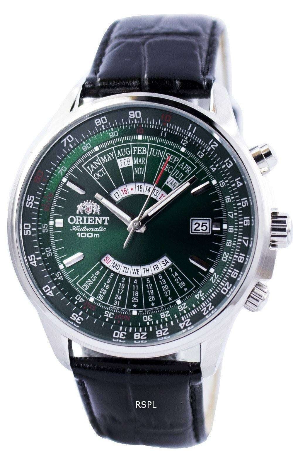 Orient Automatic Multi Year Calendar 100M Feu0700Cfh Mens Watch