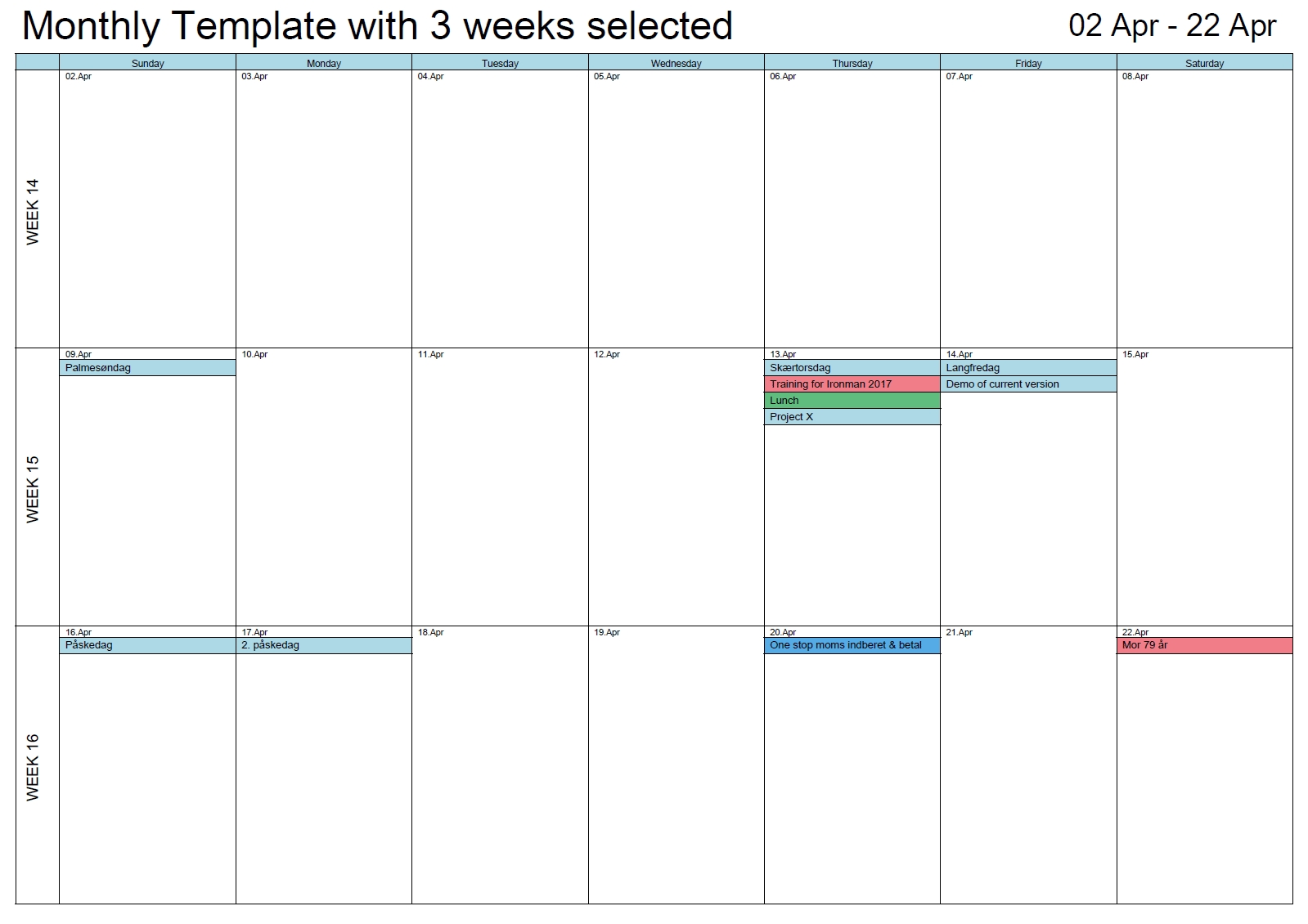 Outlook Printable Calendar In A4/a3 | Outlook Calendar Print