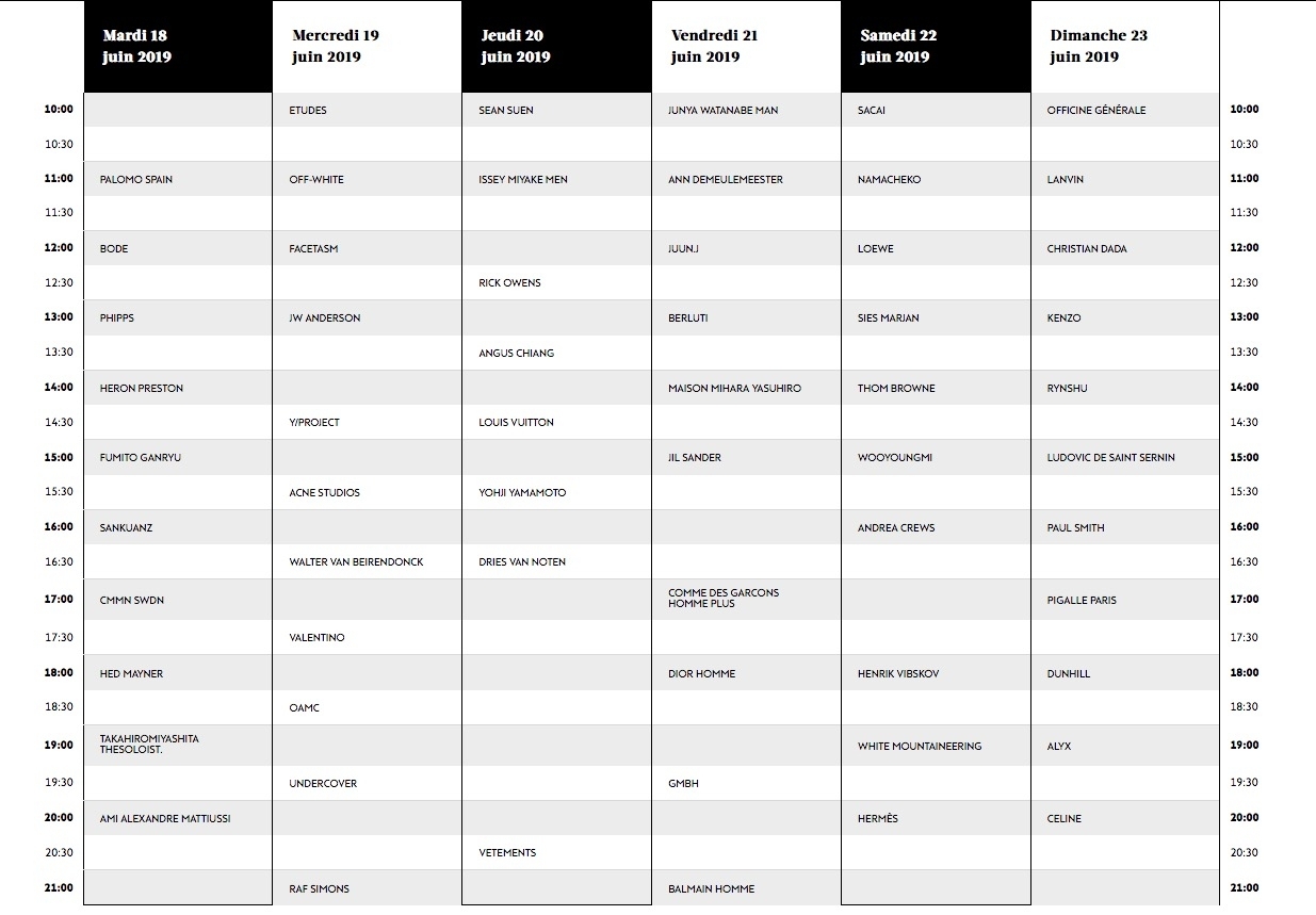 Paris Fashion Week Calendar 2020-2021 Dates, Schedule - Dn