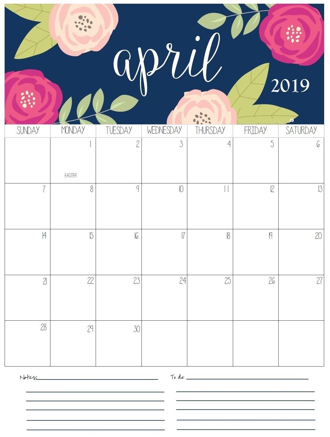 Pingiovana Melo On Calendário 2019 2 | April Calendar