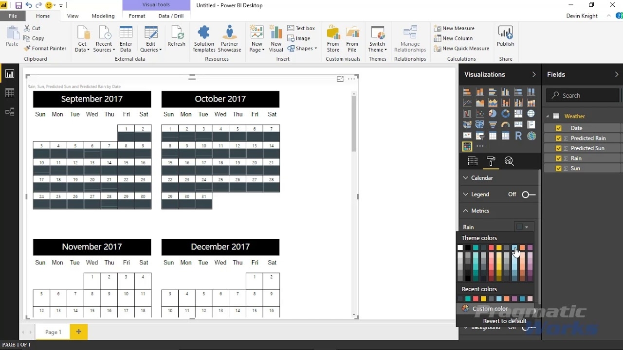 Power Bi Custom Visuals - Custom Calendarakvelon