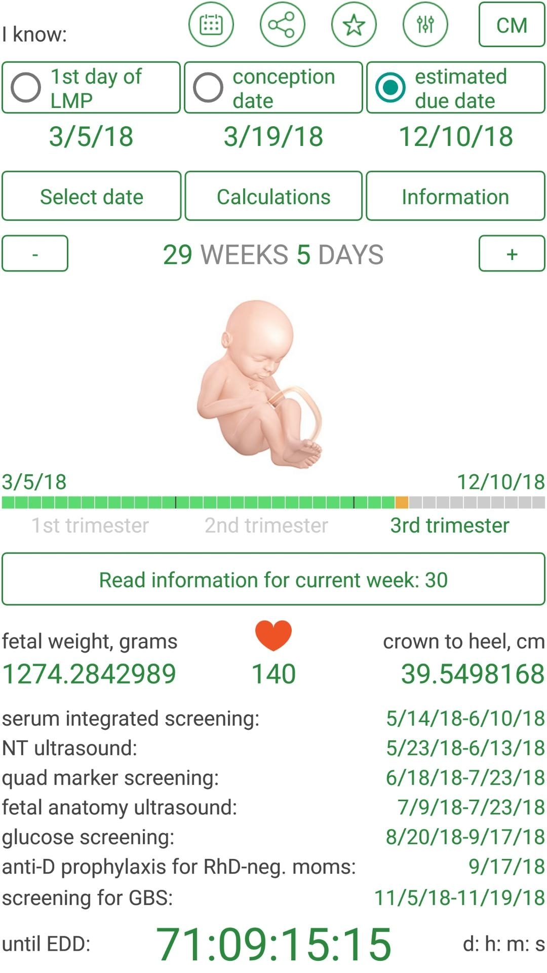 Pregnancy Due Date Calculator And Calendar For Android - Apk