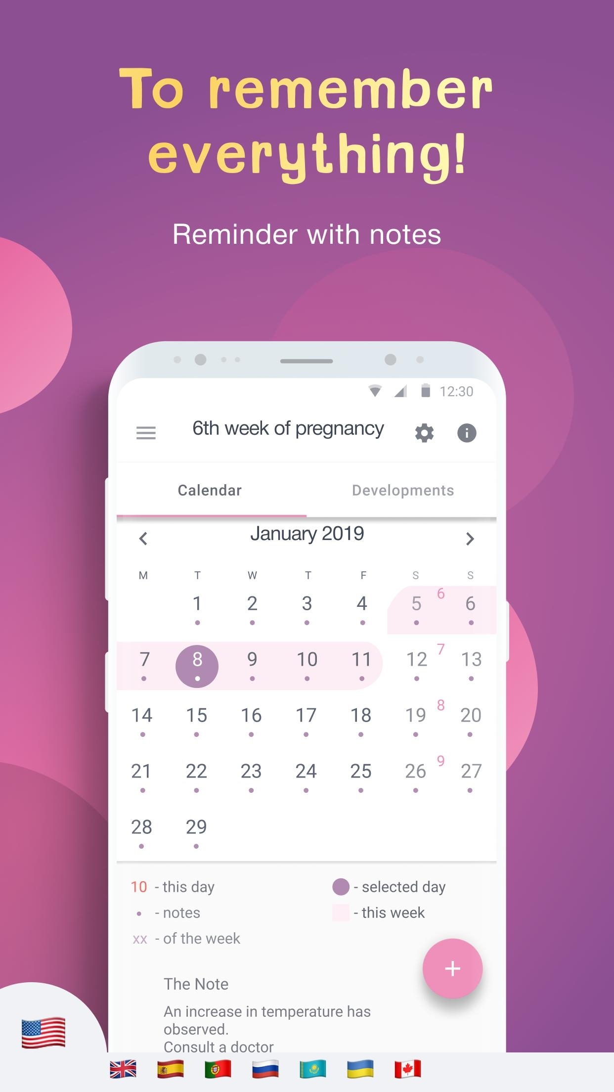 Pregnancy Tracker: Baby Due Date Calculator For Android