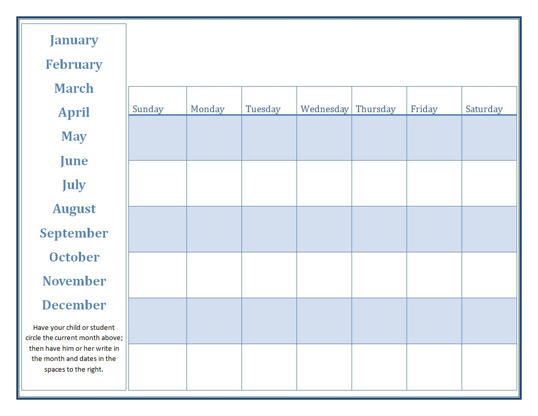 Free Printable Calendar Numbers For Teachers Month Calendar Printable