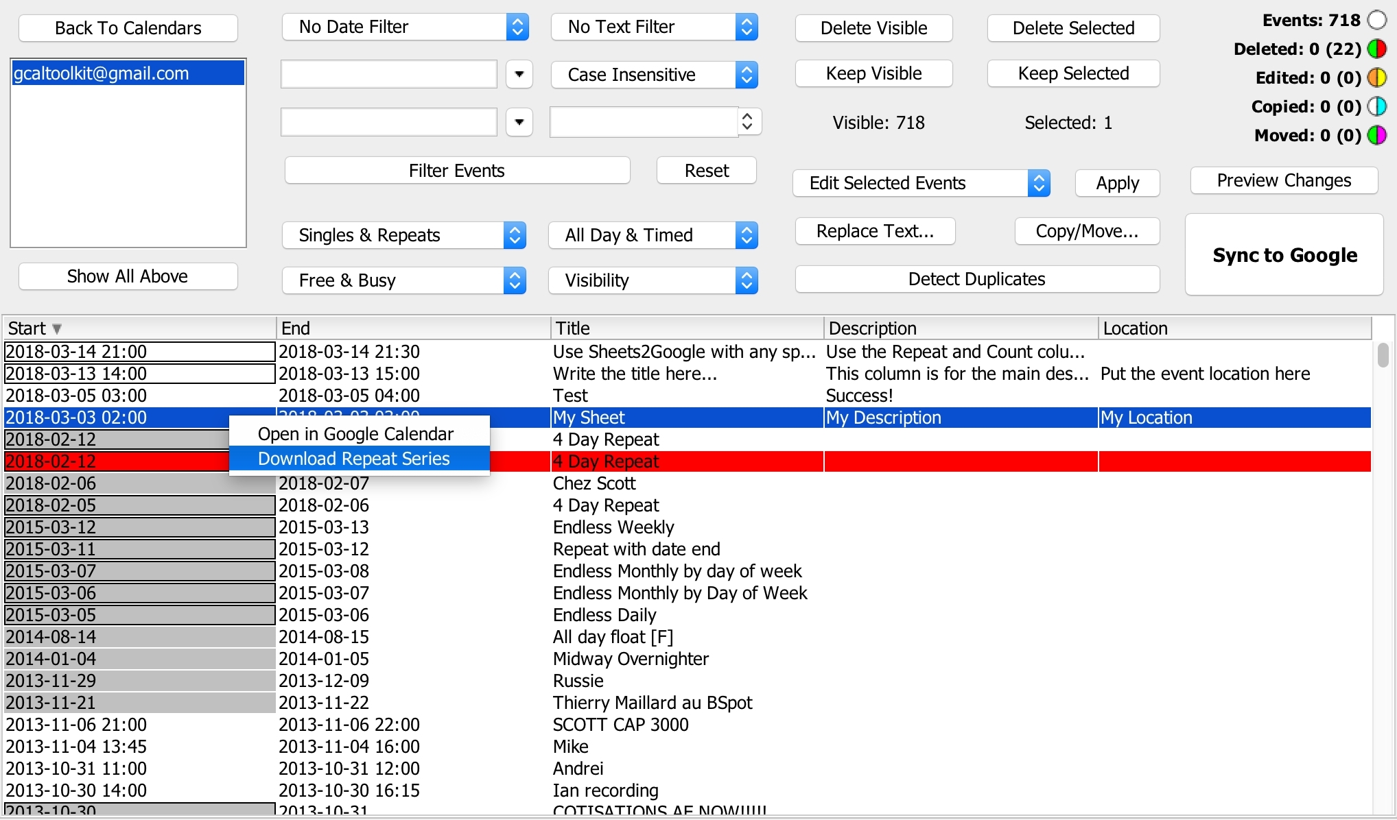 Print Calendars-Printing Google Calendar Time Range