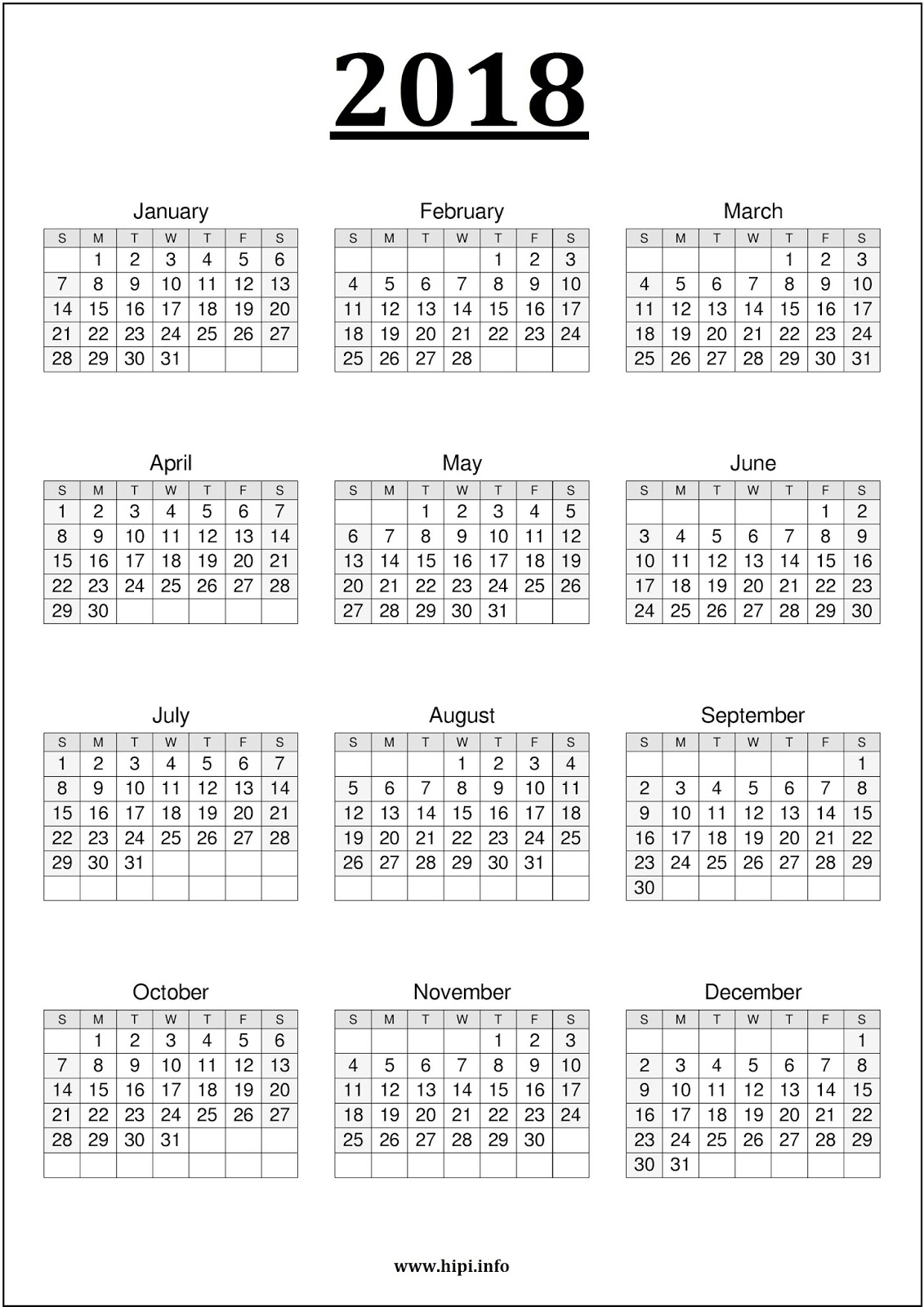 Printable Calendar One Page Month Calendar Printable