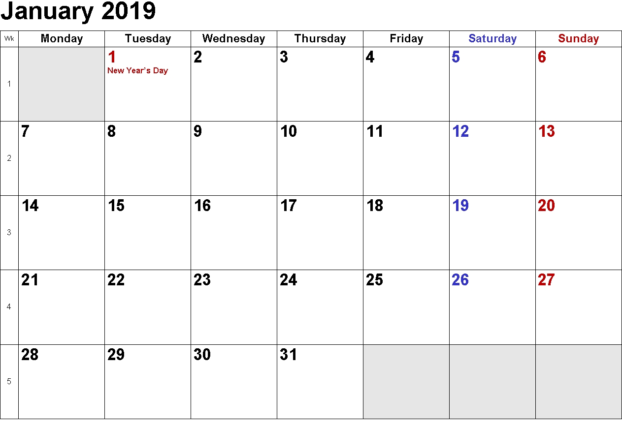 Printable Calendar 2019 Australia | Printable Calendar 2020