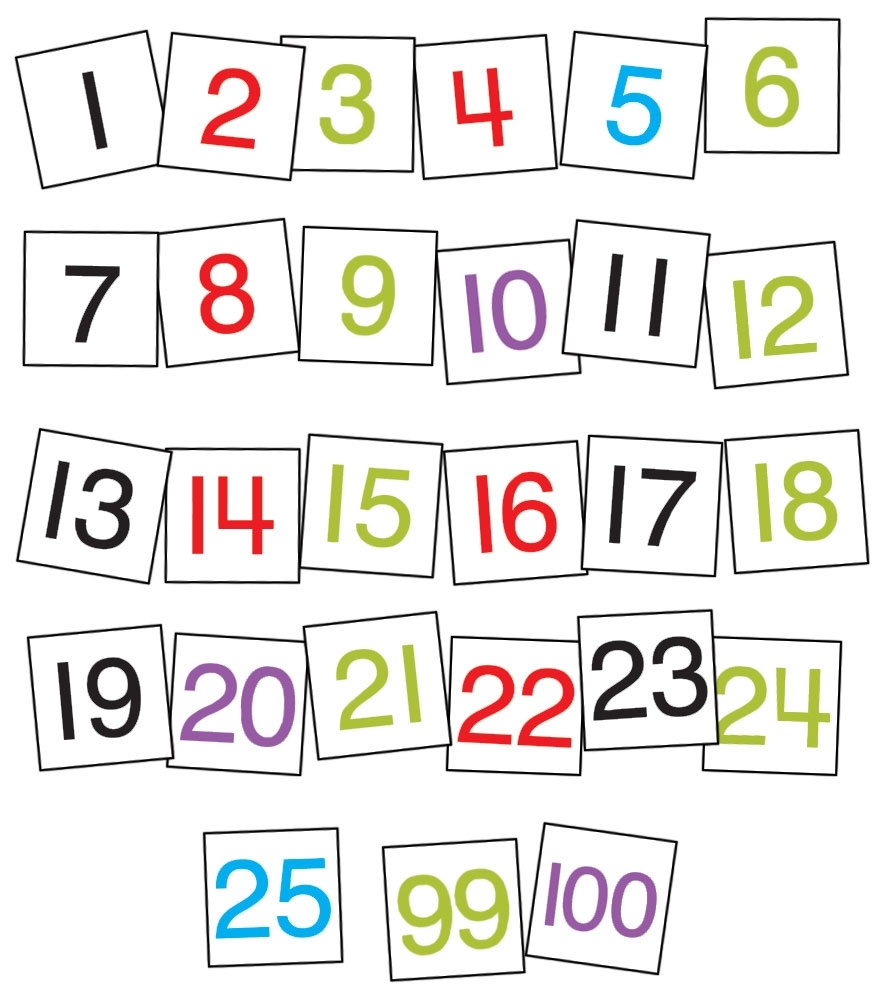 Printable Calendar Cards For Pocket Chart | Printable