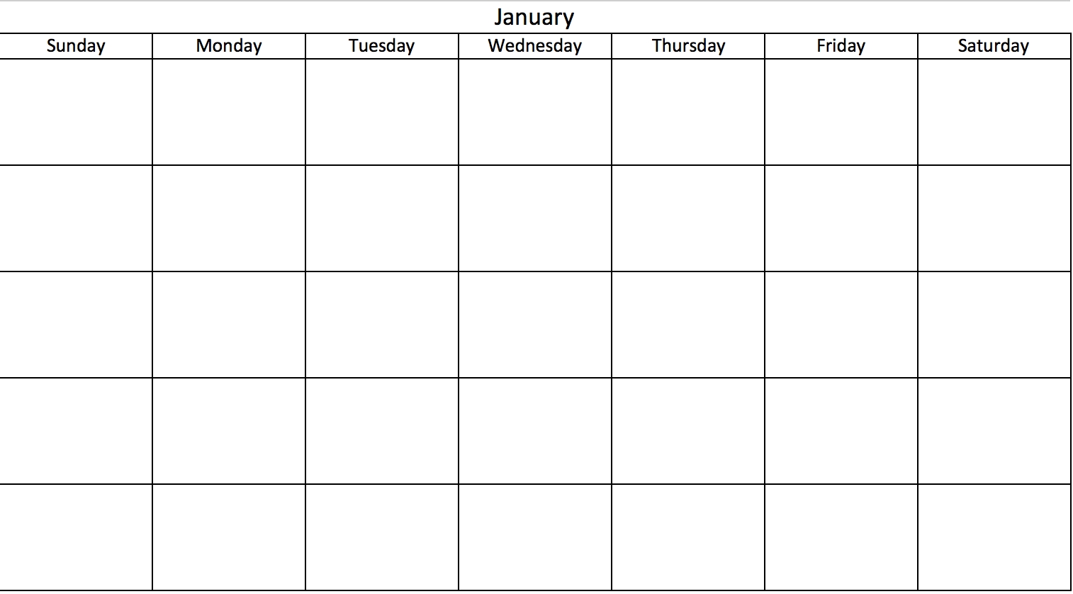 Printable Calendar Days Of The Week | Printable Calendar 2020