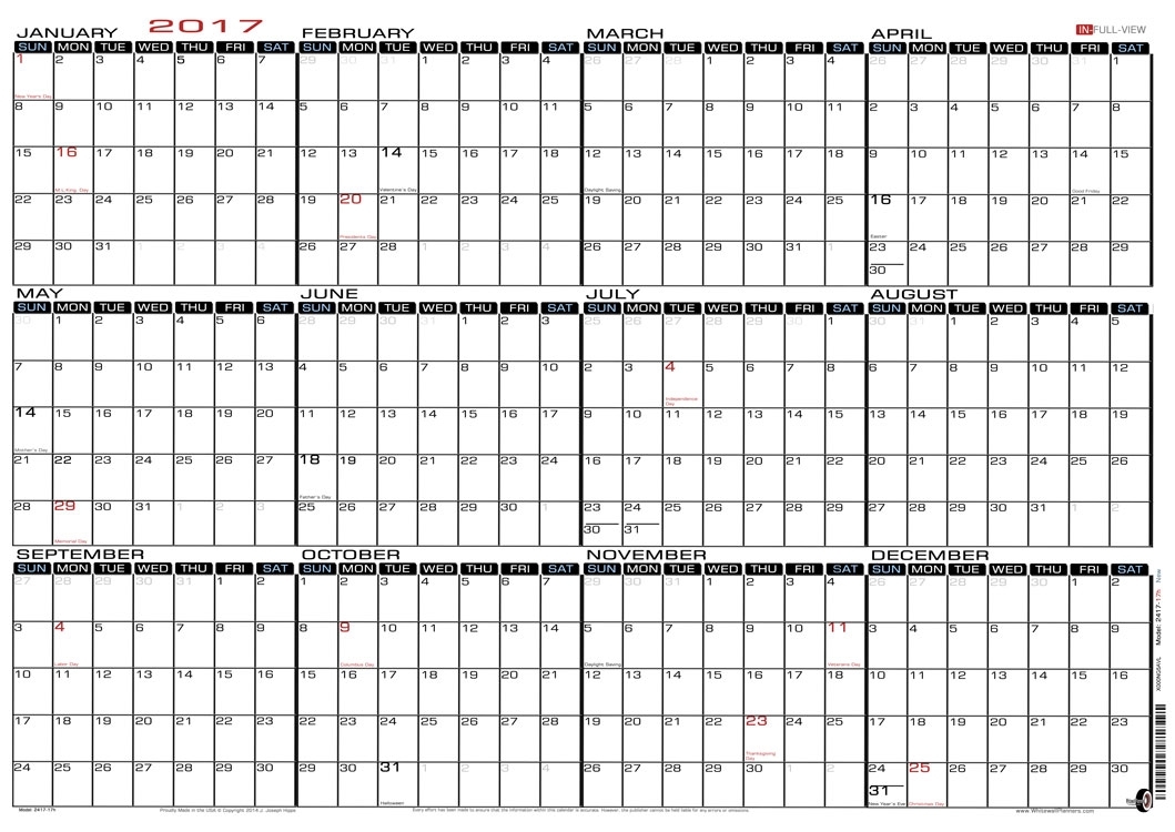 Printable Calendar Strips 2016 | Calendar Template 2019