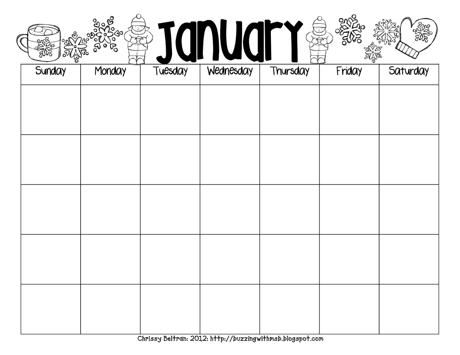 Printable Reading Calendar | Printable Calendar 2020