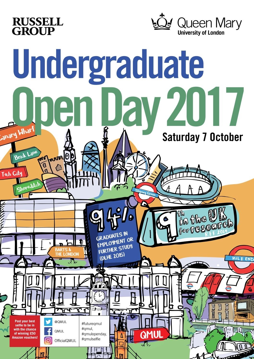 Queen Mary University Of London Open Day Programme October