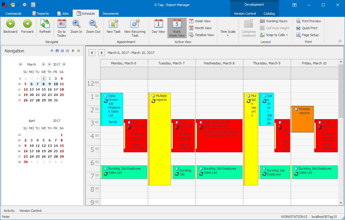 R-Tag Schedulers