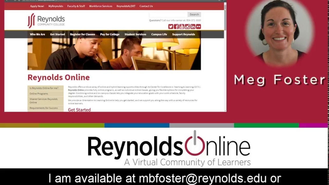 Reynolds Online | Reynolds Community College