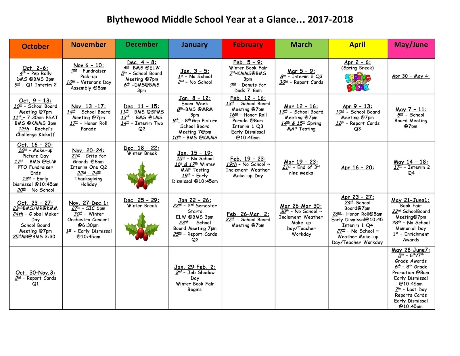 Richland 2 Calendar 2020 Month Calendar Printable