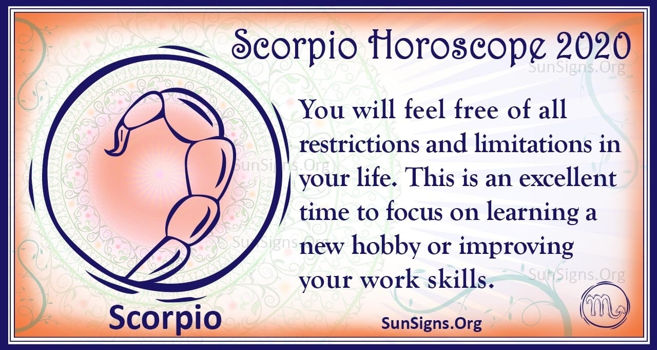 Scorpio Horoscope 2020 - Get Your Predictions Now