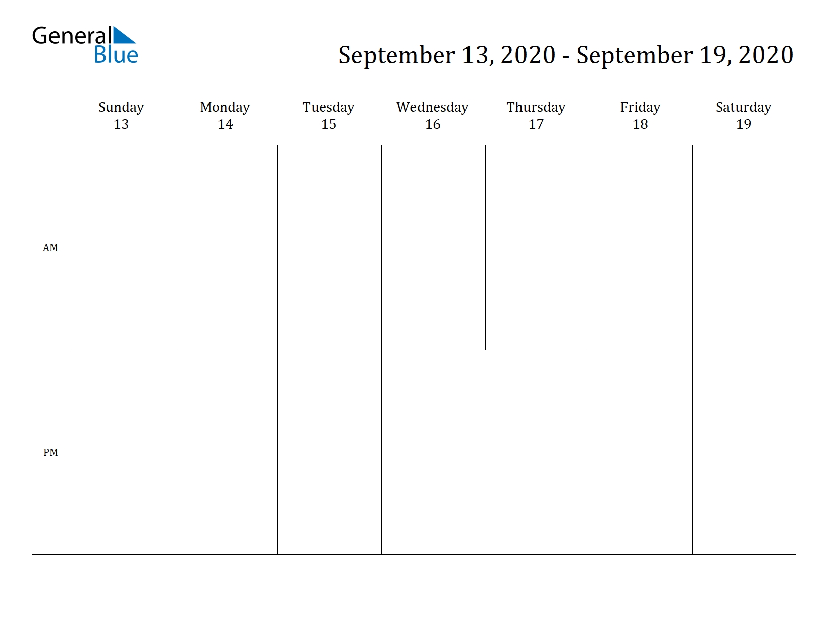 Sep 2020 Calendar - Cerno.mioduchowski