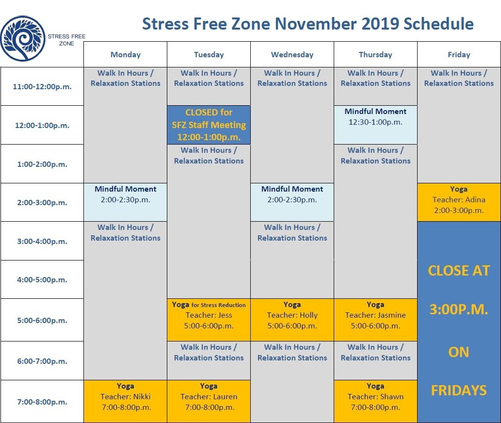 Sfz Calendar | Student Affairs